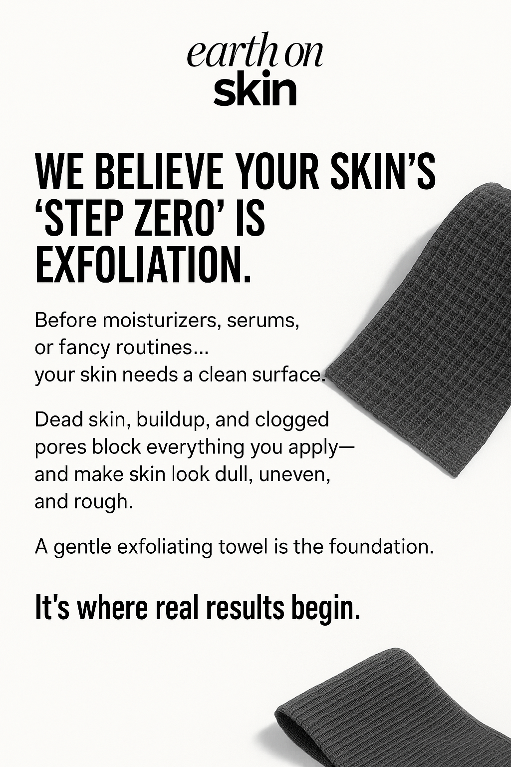 Gentle Body Exfoliating Towel
